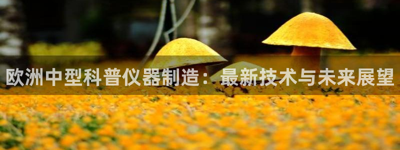 天宏娱乐登入：欧洲中型科普仪器制造：最新技术与未来展望