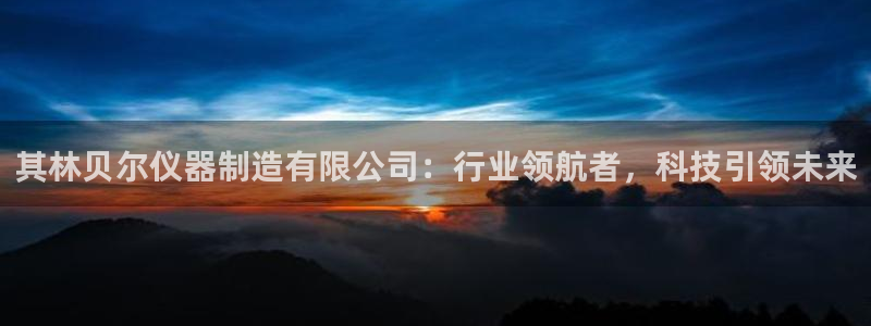 天宏娱乐金大叔：其林贝尔仪器制造有限公司：行业领航者，科技引
