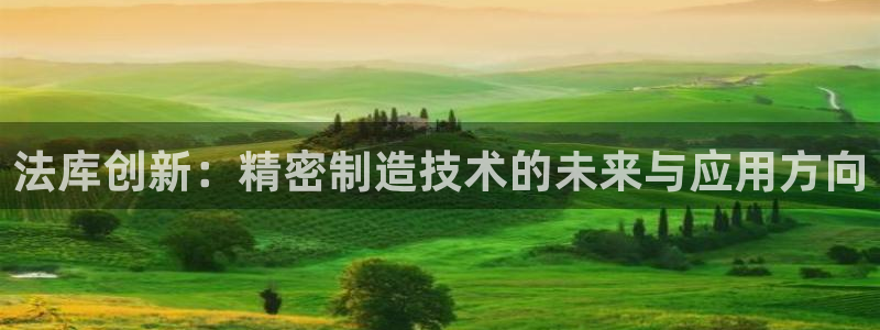 天宏娱乐·v主管管32937：法库创新：精密制造技术的未来与