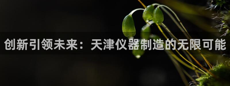天宏娱乐河源店地址查询：创新引领未来：天津仪器制造的无限可能