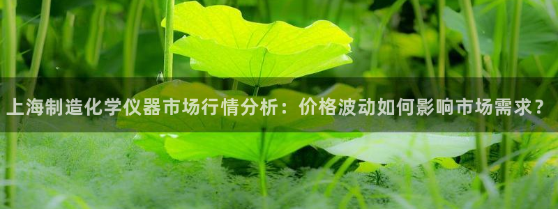 天宏娱乐有限公司：上海制造化学仪器市场行情分析：价格波动如何