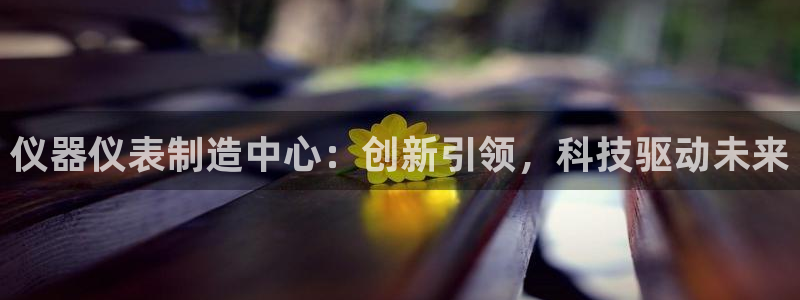 天宏娱乐是干嘛的公司：仪器仪表制造中心：创新引领，科技驱动未