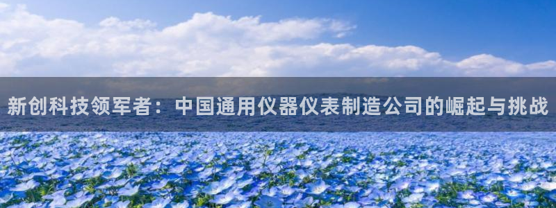 天宏娱乐天宏娱禾：新创科技领军者：中国通用仪器仪表制造公司的