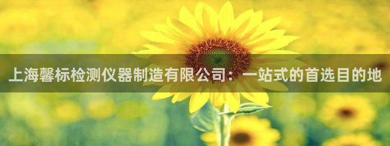 天宏娱乐有限公司：上海馨标检测仪器制造有限公司：一站式的首选