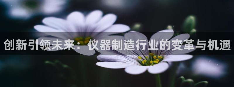 秦皇岛天宏娱乐：创新引领未来：仪器制造行业的变革与机遇
