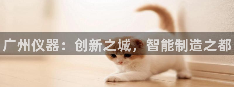 天宏娱乐是干嘛的公司：广州仪器：创新之城，智能制造之都