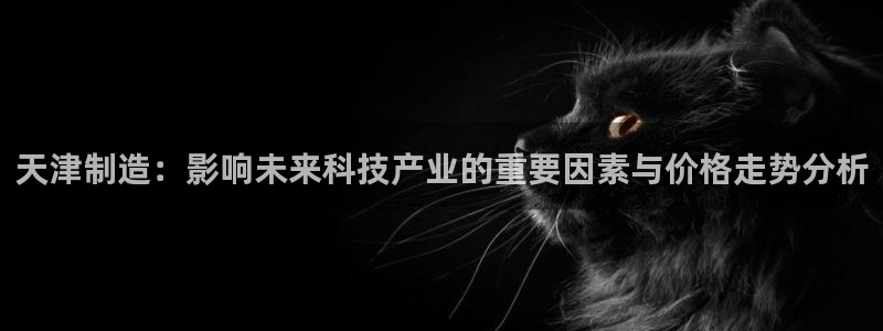河源天宏娱乐：天津制造：影响未来科技产业的重要因素与价格走势