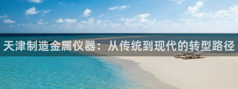 天宏娱乐朱俊伟：天津制造金属仪器：从传统到现代的转型路径